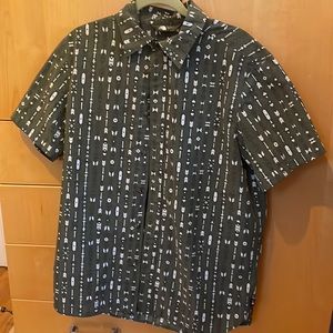 North Face Large Button down men’s